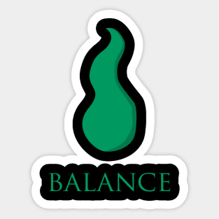 Lord of Balance Sticker